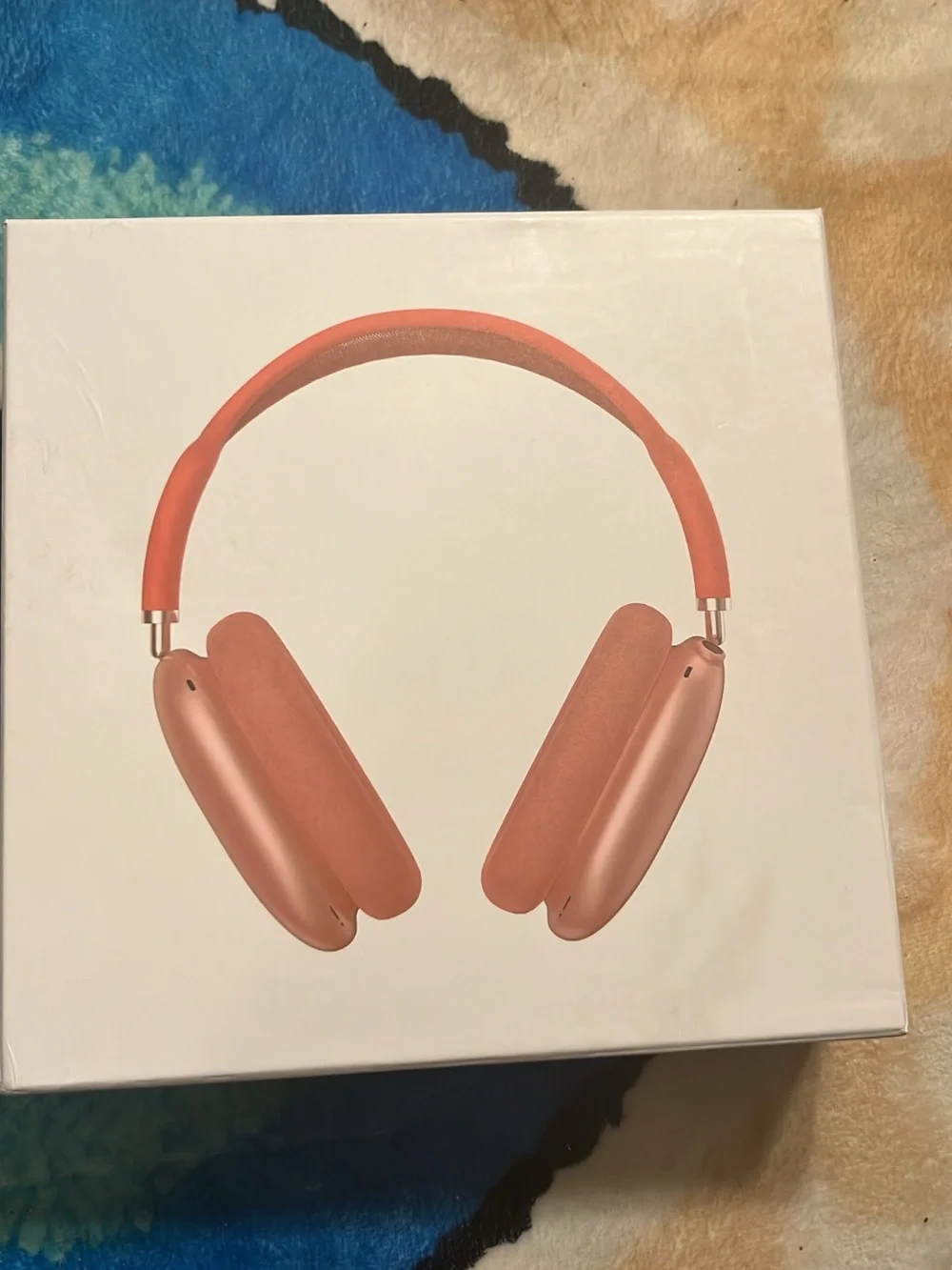 Apple AirPods Max W/case Over-Ear Headphones - Coral Red